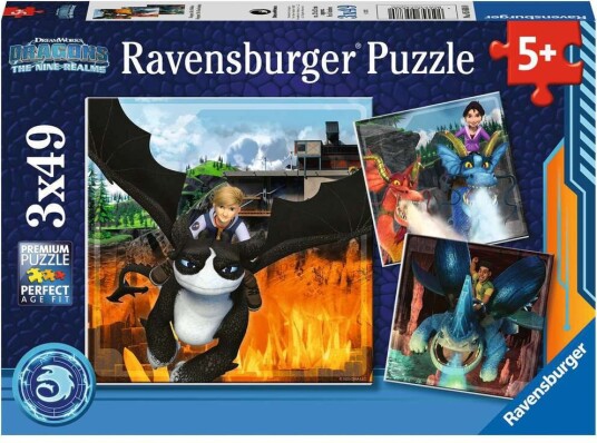 Ravensburger Dragons 3x49p