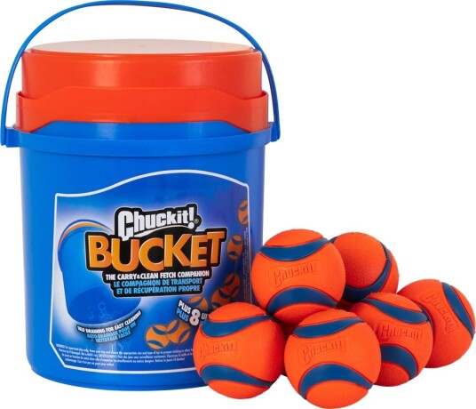 Chuckit! Bøtte Med 8 Ultra-Baller Sett Med 8 Stk. Chuckit! Bøtte Med 8 Ultra-Baller Sett Med 8 Stk.