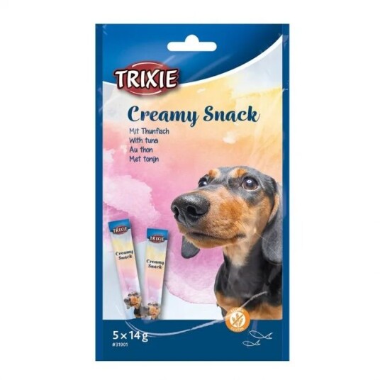 Trixie Kremet Hundegodteri Med Tunfisk 5X14 G