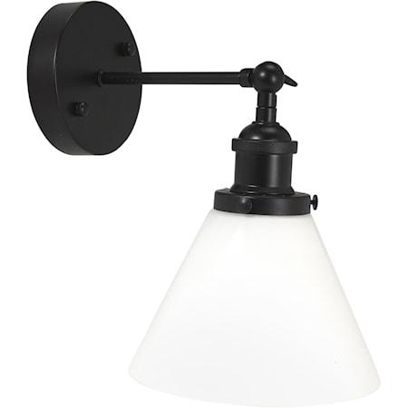 Pr Home Vegglampe Sort Opal 18cm 1577223-02-0 1579883-02-0
