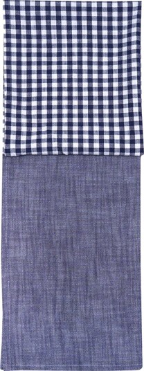 Christiania Glasmagasin Tekstil Kjøkkenhåndkle 2pk Blå 50x70cm