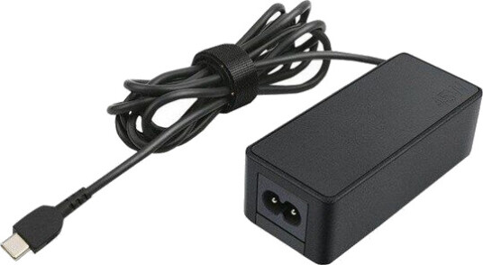 Lenovo USB-C 45W Strømadapter for Laptop og Nettbrett, Svart