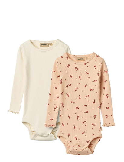 Wheat 2 Body L/S Regitze - Pink - 68