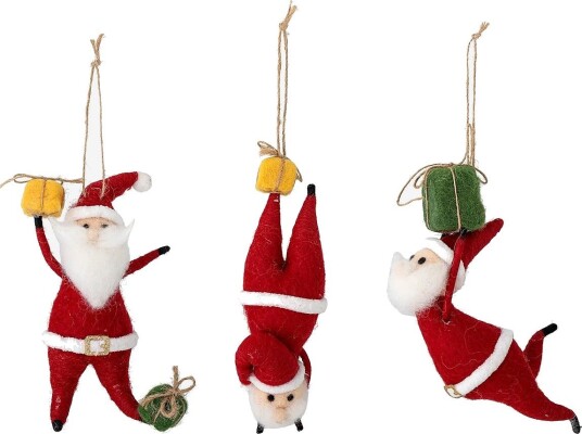 Bloomingville Giles Ornament - RED - 6X17X5.5 cm