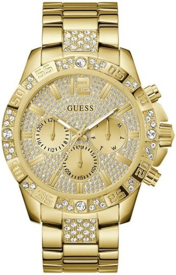 Guess Herreklokke GW0796G2 Majestic Gull/Gulltonet stål Ø48 mm