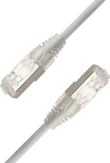 LinkIT SlimPatch F/UTP Cat6a grey