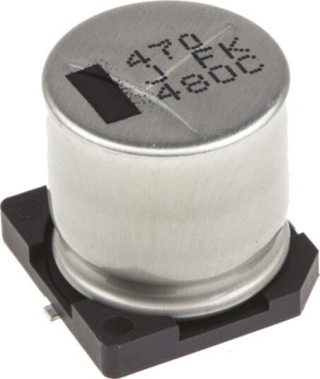 Panasonic Eevfk1j471m Elektrolytisk Kondensator Smd 470 Μf 63 V 20 % Ø X H 16 Mm X 16,5 Mm 1 Stk. Panasonic Eevfk1j471m Elektrolytisk Kondensator Smd 470 Μf 63 V 20 % Ø X H 16 Mm X 16,5 Mm 1 Stk.