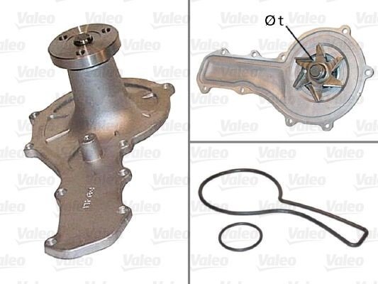 VALEO 506455 Vannpumpe VALEO 506455 Vannpumpe