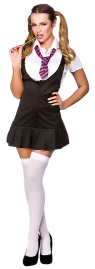 Wicked Costumes Ltd Uskikkelig Skolepike Kostyme  Large