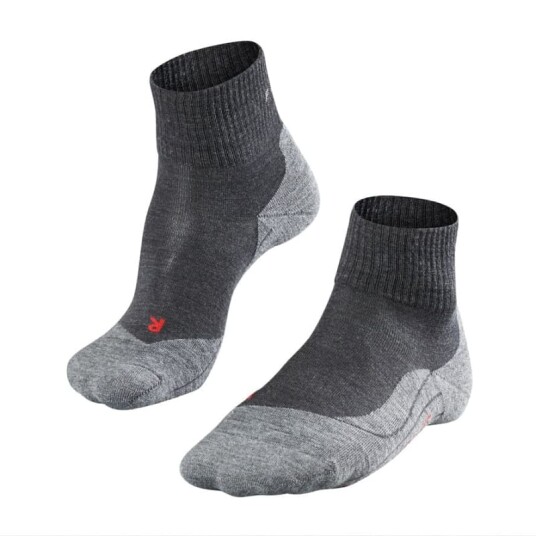 Falke TK5 Short Men's Trekking Socks (2022) 39-41, Asphalt Mel.