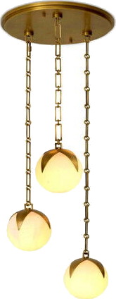 Izzy bordlampe antikk messing