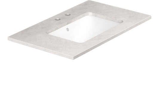 Gustavsberg Ducentic Benkeplate Polar Grey / 80cm 2 Hull for Kran Gustavsberg Ducentic Benkeplate Polar Grey / 80cm 2 Hull for Kran