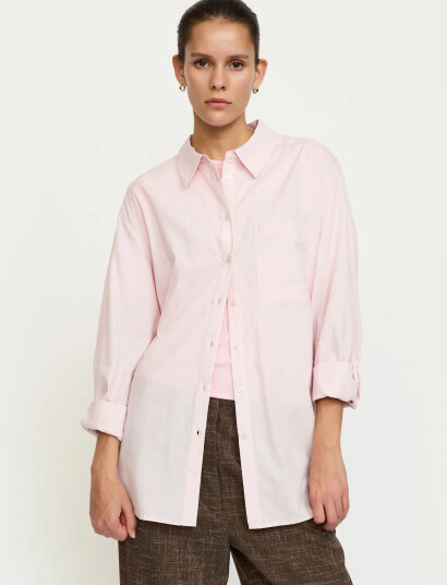 Soft Rebels Srveronica Striped Shirt   Pink   S