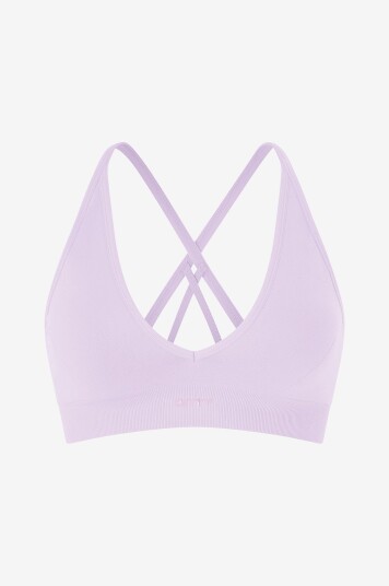 Aim'n Bh topp Shape Seamless Cross Back Bra Lilla