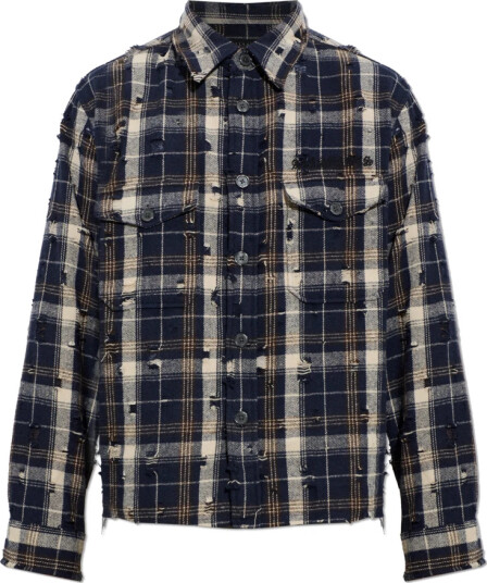 AllSaints Herre Skjorter Blå XL,