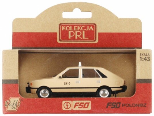 Modell Prl Fso Polonez Taxi Beżowy K-583 15835 Modell Prl Fso Polonez Taxi Beżowy K-583 15835