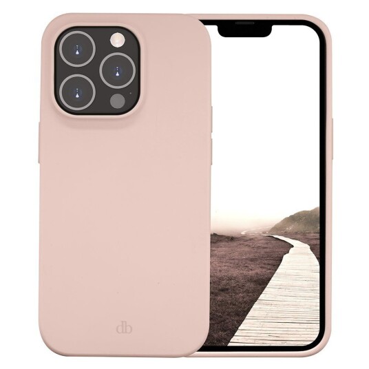 dbramante1928 iPhone 14 Pro Max Greenland Deksel - 100% Resirkulert Plast - Pink Sand