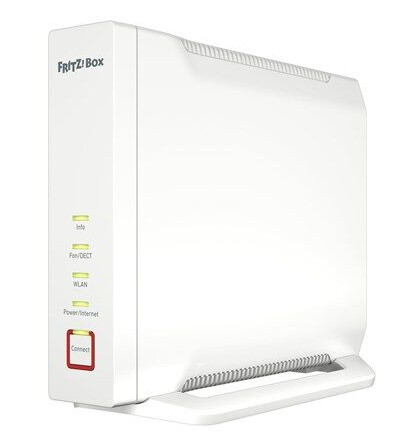 AVM Fritz!Box 4060 Tri-band Wi-Fi 6 Ruter Hvit med 2.4 Gbps Hastighet