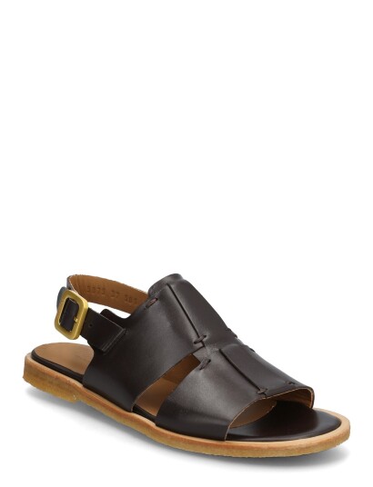 ANGULUS Sandals Flat Brown 39