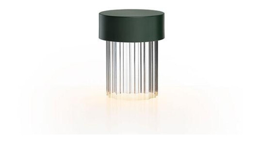 Flos Last Order Fluted Bordlampe Matt Grønn Flos Last Order Fluted Bordlampe Matt Grønn
