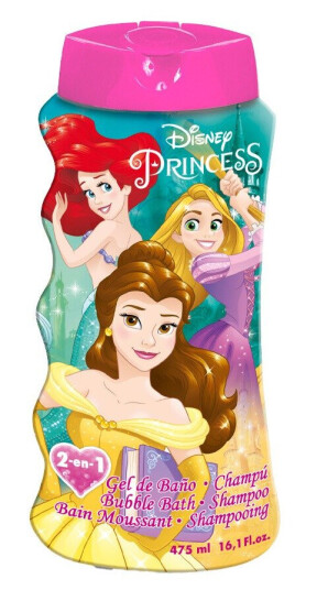 Disney Princess 2in1 Bubblebath & Shampoo 475ml Disney Princess 2in1 Bubblebath & Shampoo 475ml