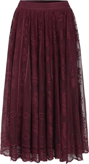 Hunkøn Stine Skirt - OXBLOOD - XS/S