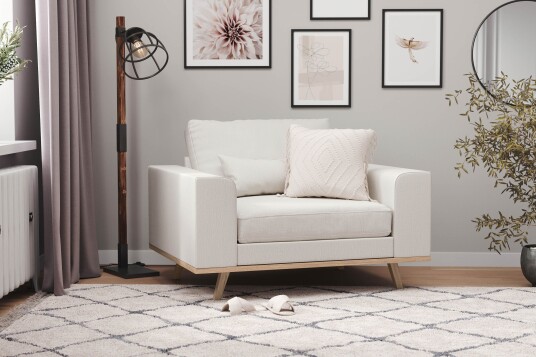 Scandinavian Choice Copenhagen Lenestol Lin Beige