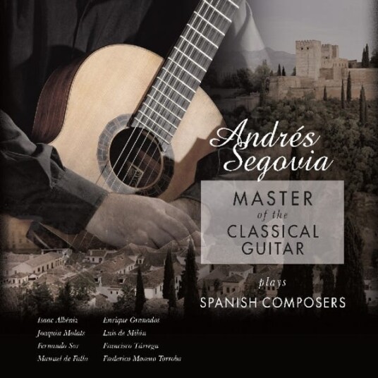 ANDRES SEGOVIA  Andres Segovia  Master Of The Classical Guitar  LP/Vinyl