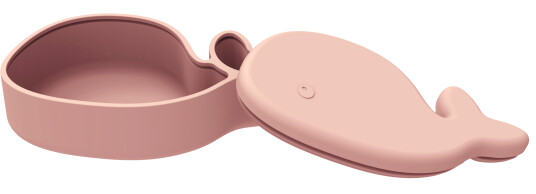 FILIBABBA Christian the Whale Snackbox Misty Rose FI-03203