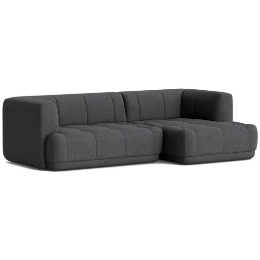 Hay Quilton 3 Seter Sofa Konfigurasjon 19 Høyre Divina Melange 180