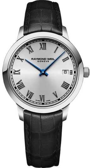 Raymond Weil Dameklokke 5385 STC 00659 Toccata Sølvfarget/Lær Ø34