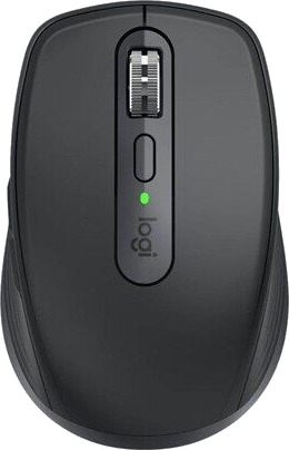 Logitech MX Anywhere 3S Mus - Trådløs Optisk Høyrehendt 8000 DPI - Svart