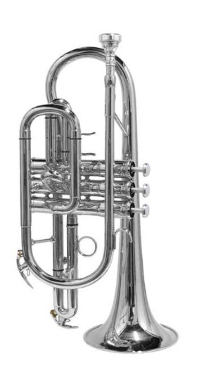 Stewart Ellis Pro Series kornett forsølvet med soft case