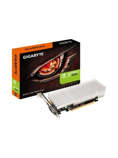 GIGABYTE GeForce GT 1030 Silent Low Profile - 2GB GDDR5 RAM - Grafikkort