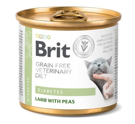 Brit Veterinary Diet Cat Diabetes Grain Free 200 G
