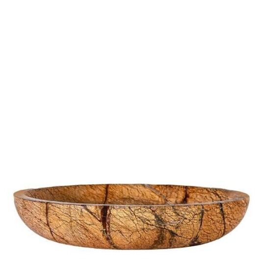Sagaform Sten skål 28x5 cm brun Sagaform Sten skål 28x5 cm brun