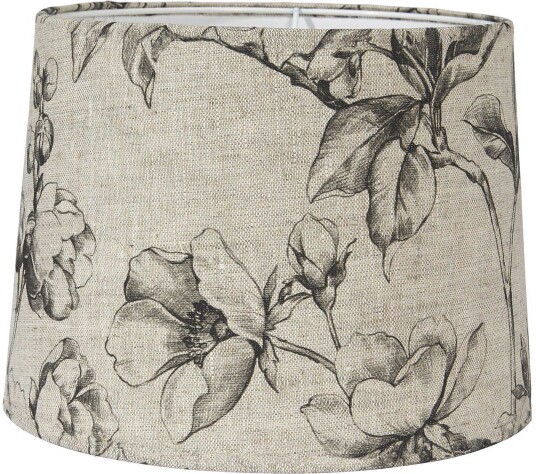 PR Home Sofia lampeskjerm Blossom linne 20 cm