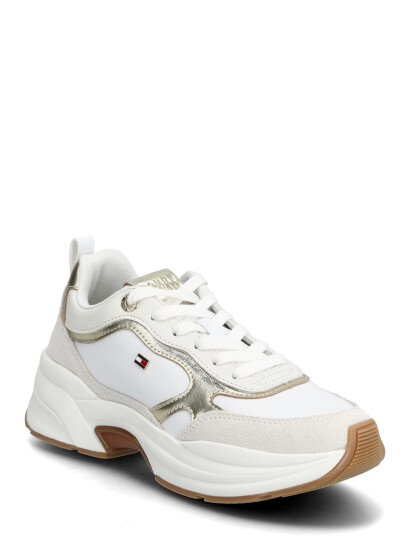 Tommy Hilfiger Th Chunky Runner Metallic - White - 40 Tommy Hilfiger Th Chunky Runner Metallic - White - 40