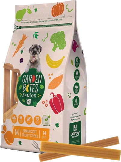 Garden Bites Senior Fruity Sticks Dentaltygg M Garden Bites Senior Fruity Sticks Dentaltygg M