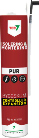 Relekta Tec7 PUR Byggskum 750ml - 1804205