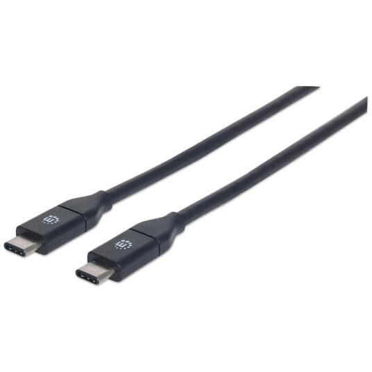MANHATTAN USB-C 3.1 Gen2 cable, USB C/USB C M/M 50cm black