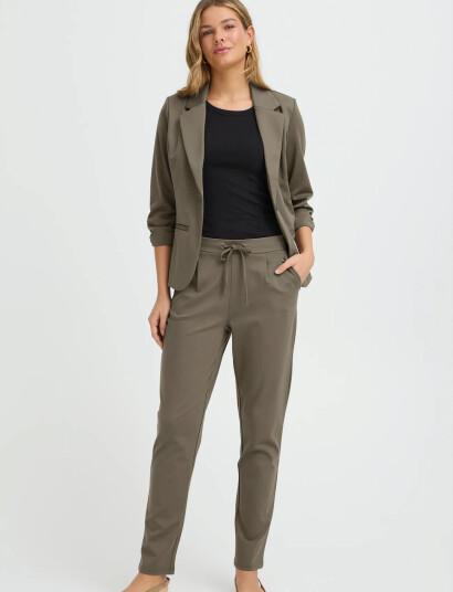 Fransa Frzastretch 1 Pants Khaki green XS Fransa Frzastretch 1 Pants Khaki green XS