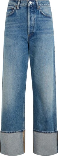 Agolde Dame Jeans Blå W24, Agolde Dame Jeans Blå W24,