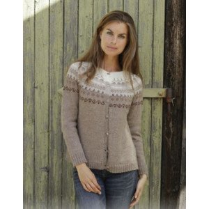 �Talvik Jacket�by DROPS Design Jakke Strikkeoppskrift str. S XXXL Small