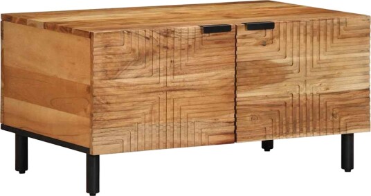 vidaXL Salongbord 80x50x40 cm heltre akasie