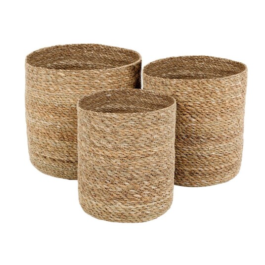 Dixie Emil Storage kurv 3-stk small Natur Dixie Emil Storage kurv 3-stk small Natur