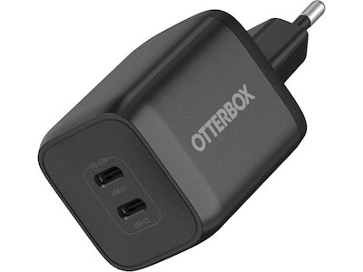 OtterBox GaN USB-C 65W Vegglader (sort) - ProPack