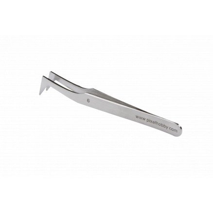 Pixelhobby Pixelhobby Pincett Bøyd Aluminium 11,5cm 1 stk