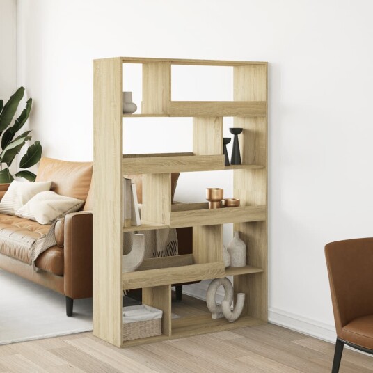 Romdeler sonoma eik 100x33x156,5 cm konstruert tre