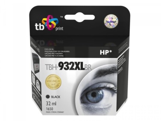 Tb Print Tbh-932Xlbr Sort Pigmentbasert Blekk 32 Ml 1 Stykker 1650 Sider